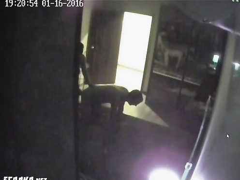 Запись со скрытой камеры борделя